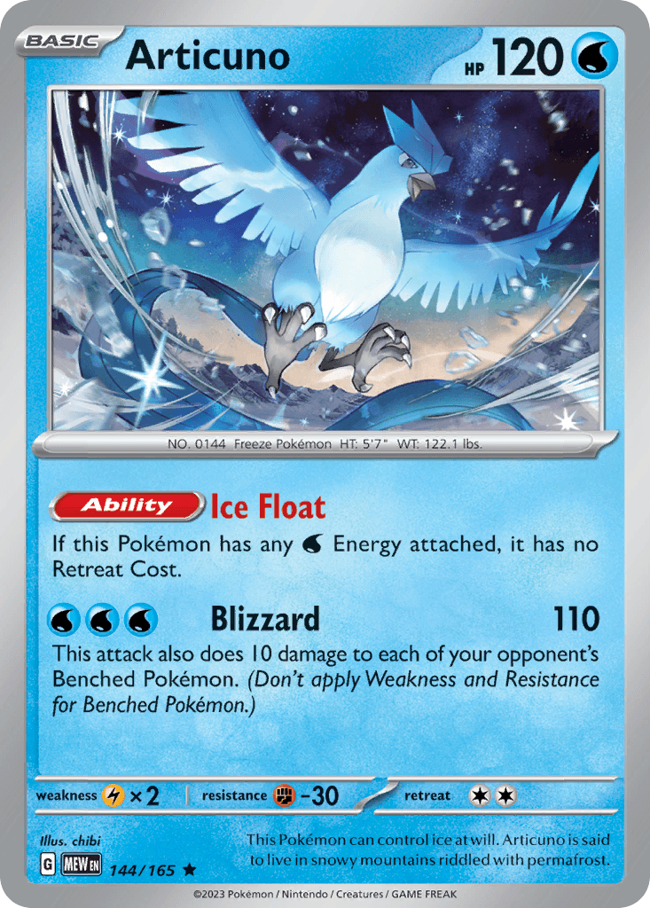 Articuno (151) - 144/165