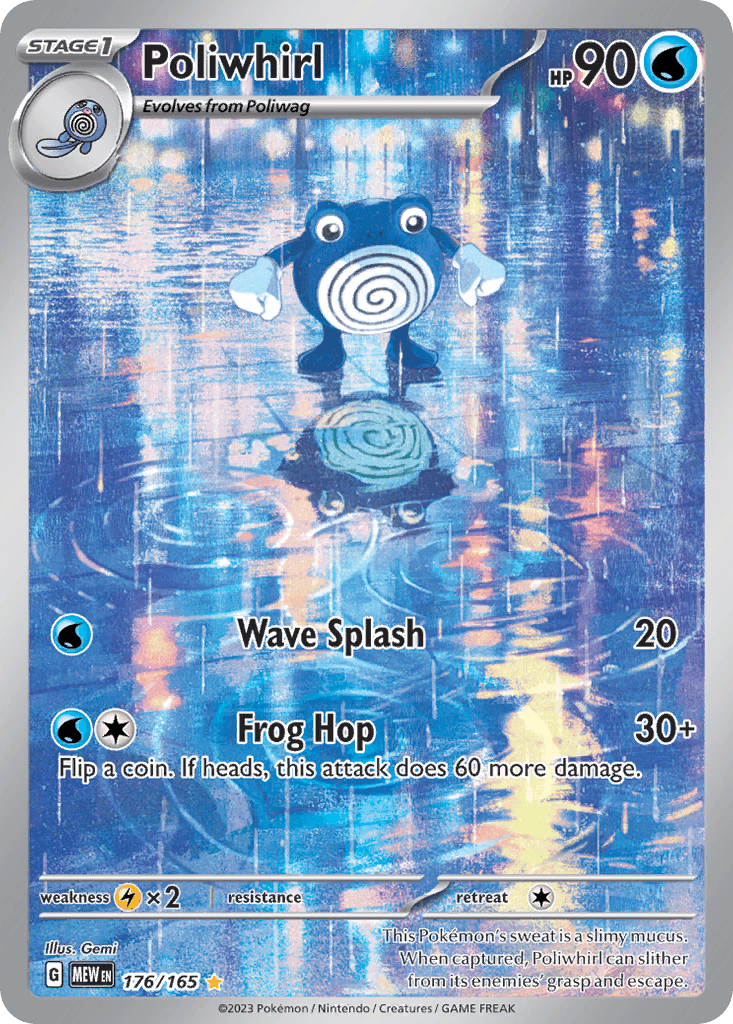 Poliwhirl (151) - 176/165
