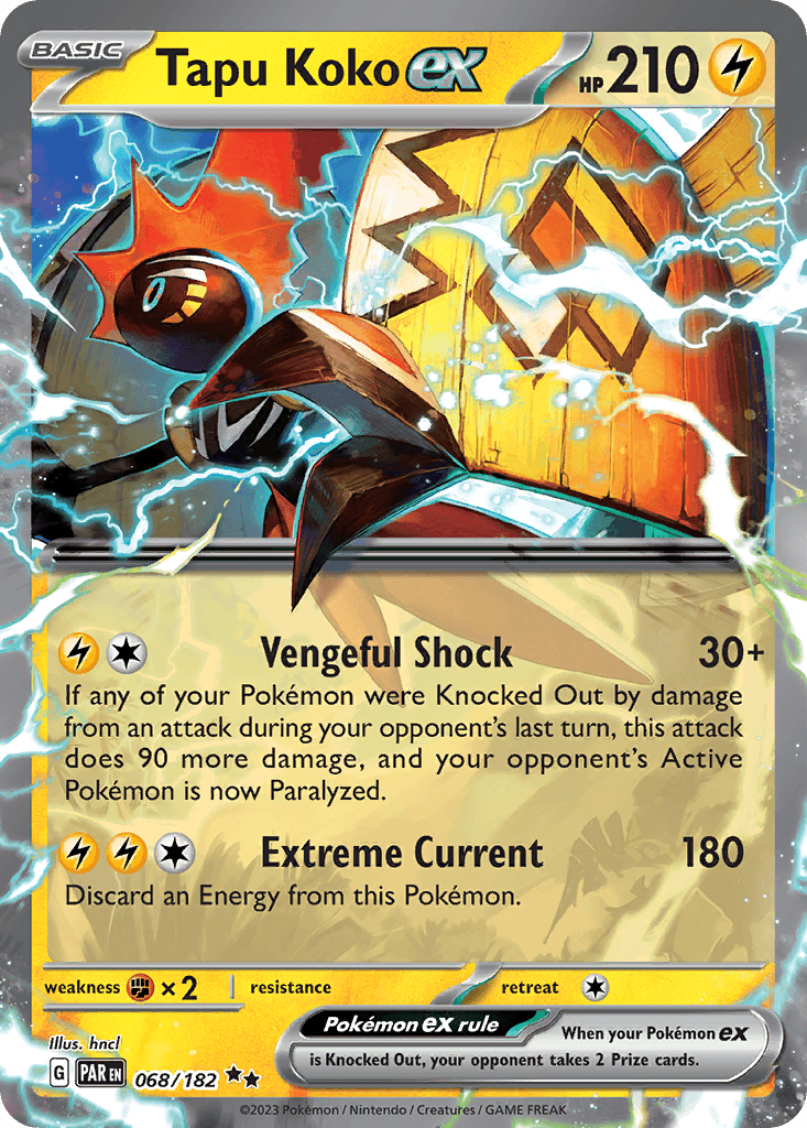 Tapu Koko ex (Paradox Rift) - 68/182