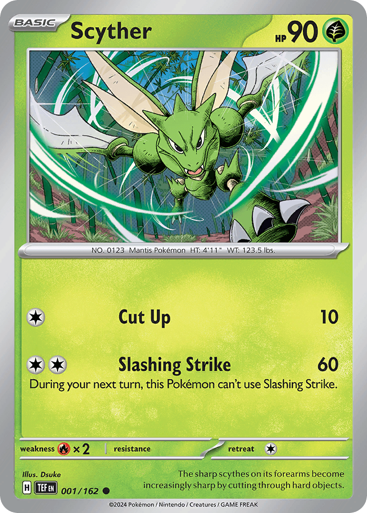 Scyther (Temporal Forces) - 1/162