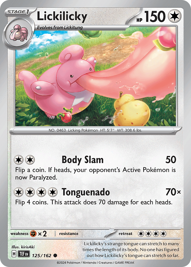 Lickilicky (Temporal Forces) - 125/162