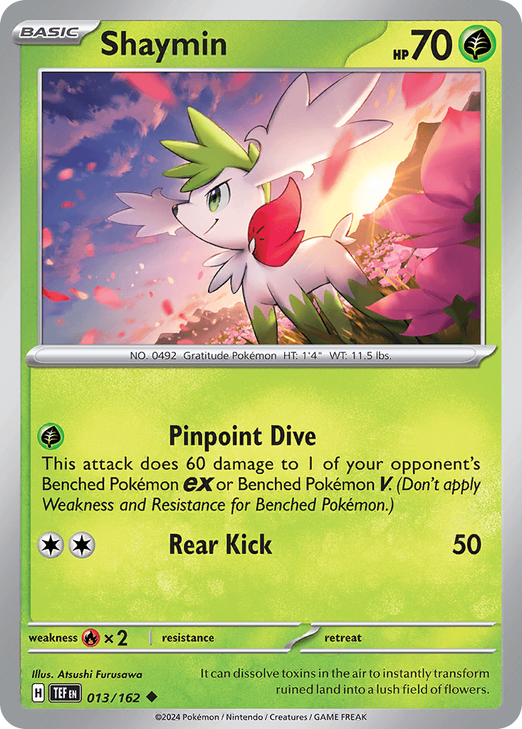 Shaymin (Temporal Forces) - 13/162