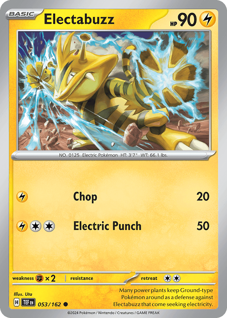 Electabuzz (Temporal Forces) - 53/162