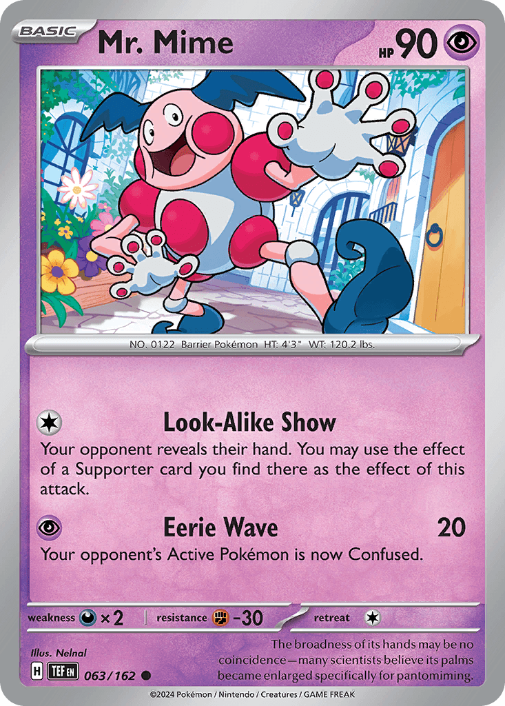 Mr. Mime (Temporal Forces) - 63/162