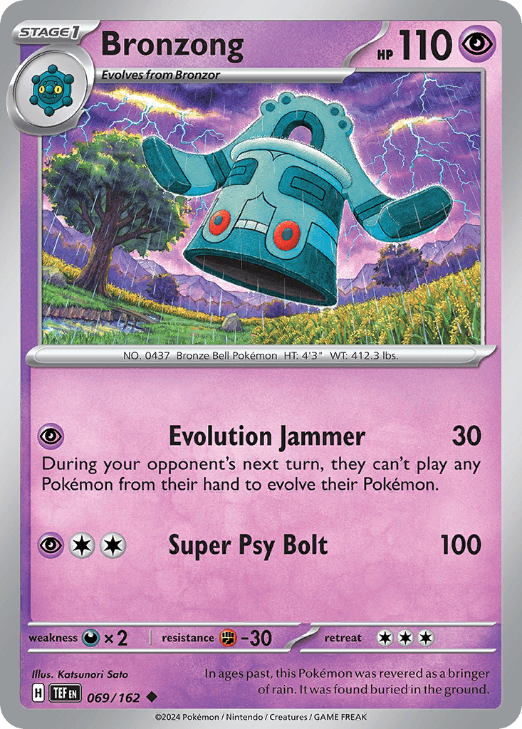 Bronzong (Temporal Forces) - 69/162