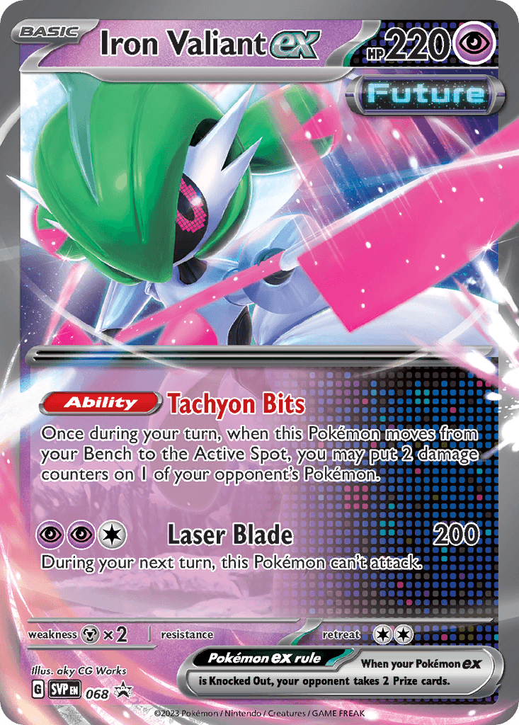 Iron Valiant ex (Scarlet & Violet Black Star Promos) - 68/102