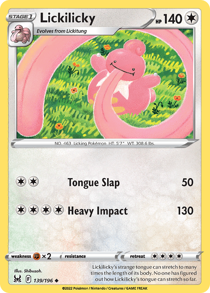 Lickilicky (Lost Origin) - 139/196