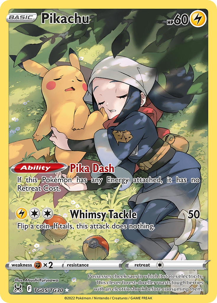 Pikachu (Lost Origin Trainer Gallery) - TG05/30