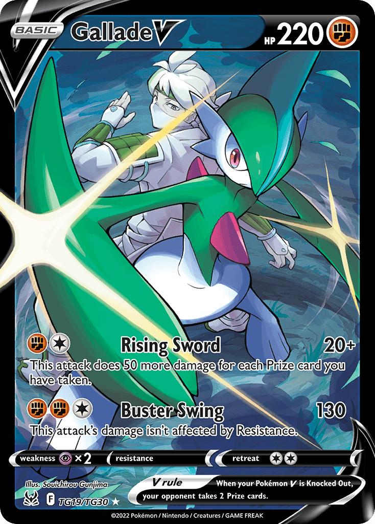 Gallade V (Lost Origin Trainer Gallery) - TG19/30