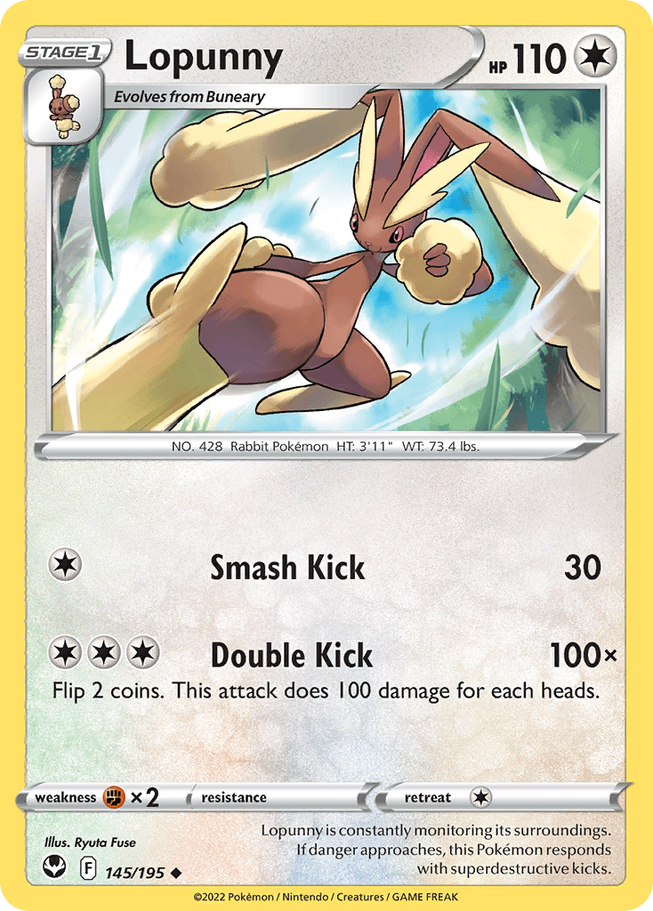 Lopunny (Silver Tempest) - 145/195
