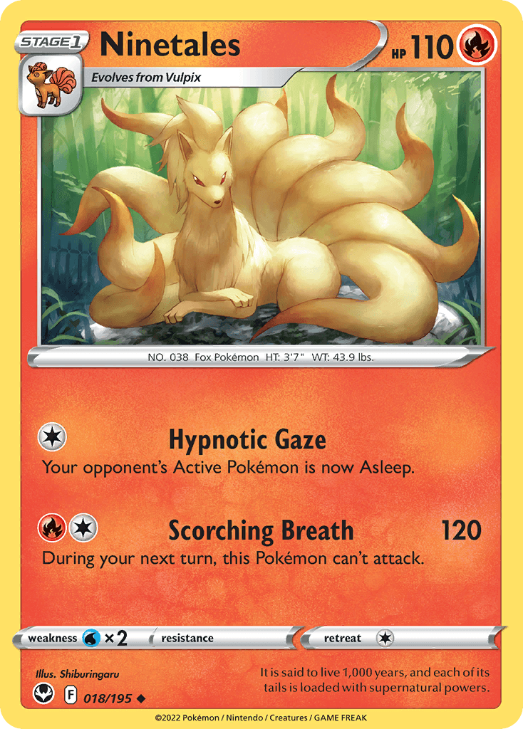 Ninetales (Silver Tempest) - 18/195