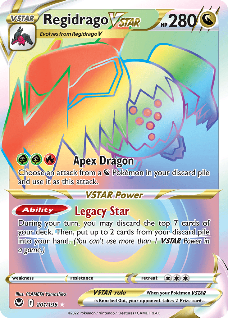 Regidrago VSTAR (Silver Tempest) - 201/195