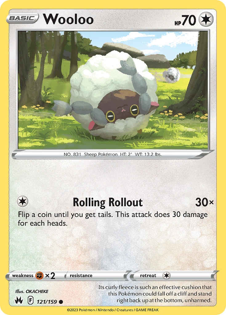 Wooloo (Crown Zenith) - 121/159