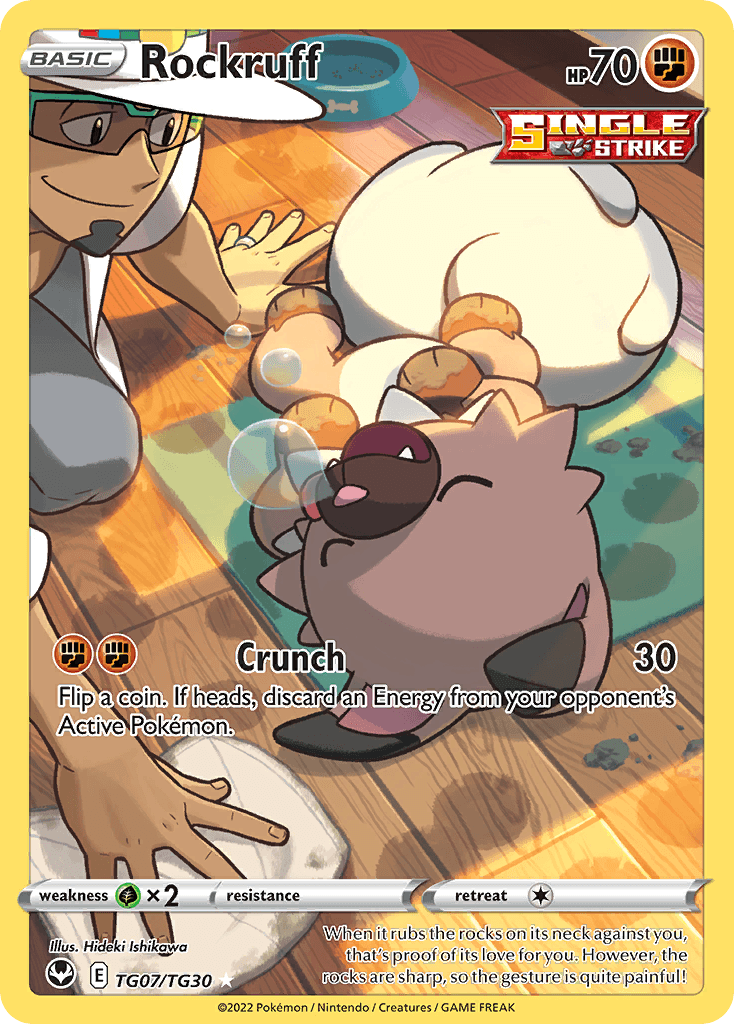 Rockruff (Silver Tempest Trainer Gallery) - TG07/30