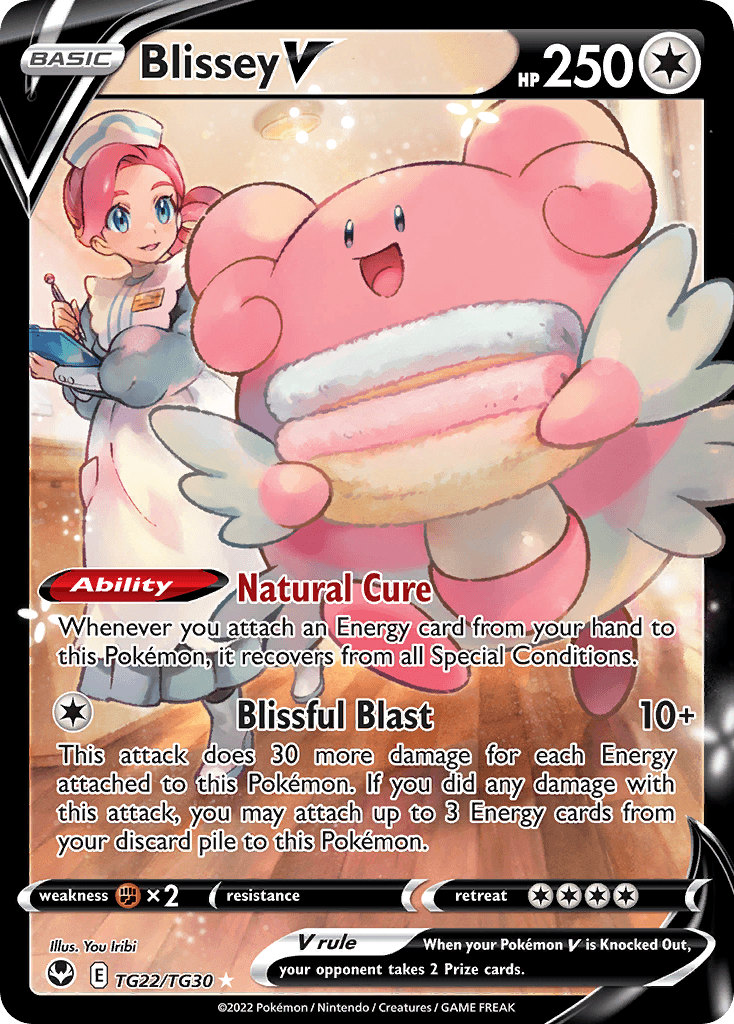 Blissey V (Silver Tempest Trainer Gallery) - TG22/30
