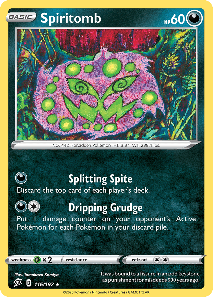 Spiritomb (Rebel Clash) - 116/192