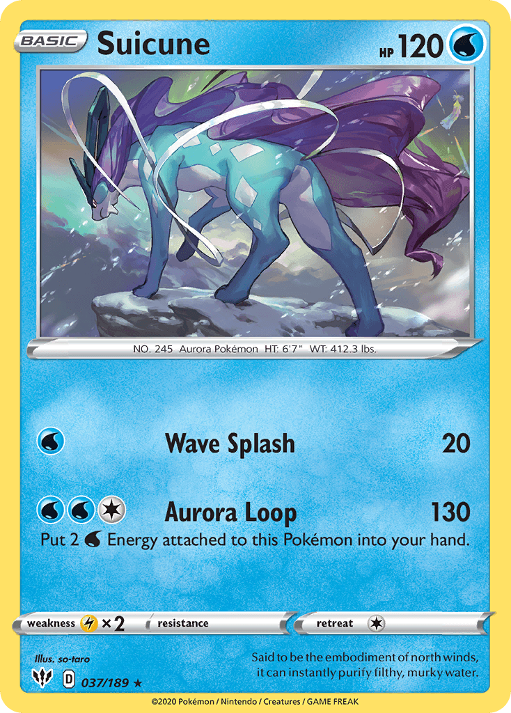 Suicune (Darkness Ablaze) - 37/189