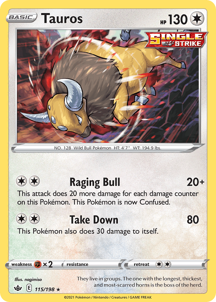 Tauros (Chilling Reign) - 115/198