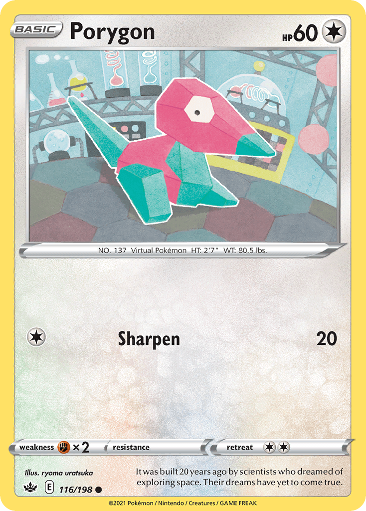 Porygon (Chilling Reign) - 116/198