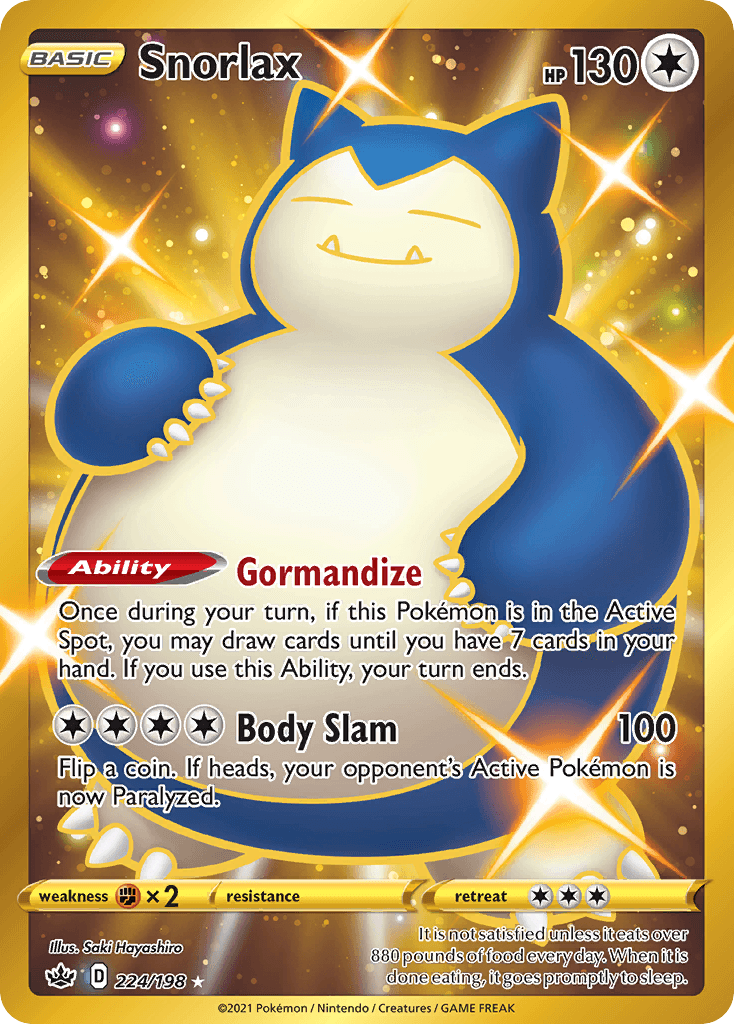 Snorlax (Chilling Reign) - 224/198