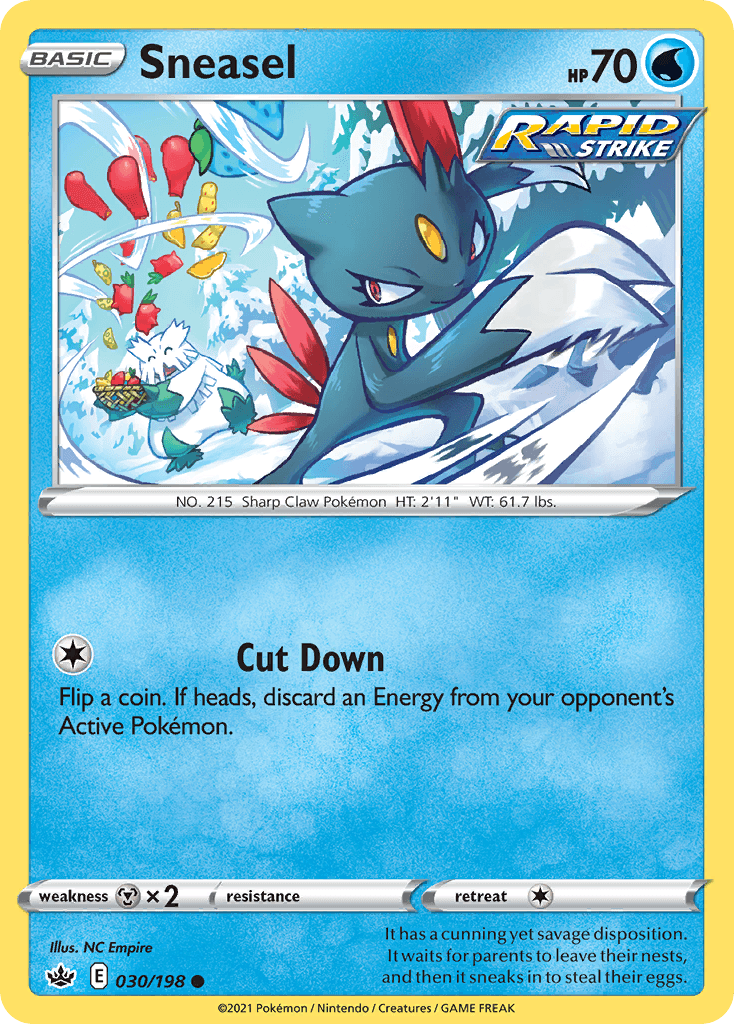 Sneasel (Chilling Reign) - 30/198