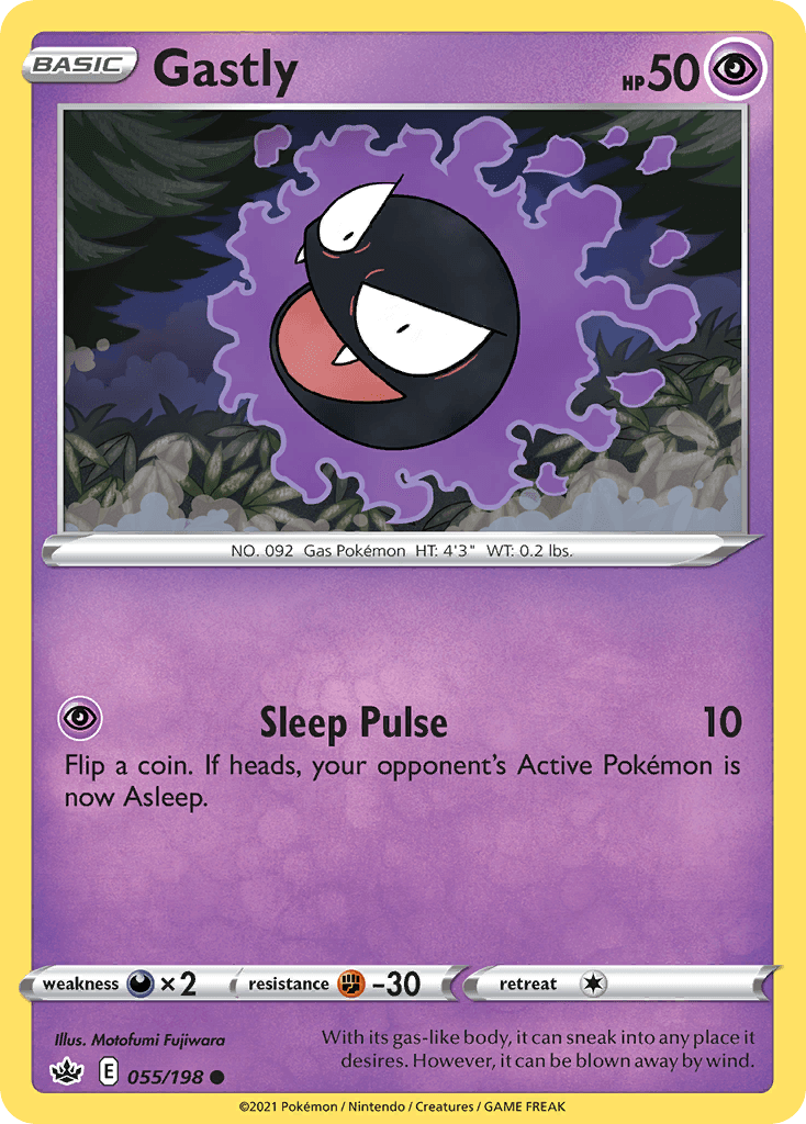 Gastly (Chilling Reign) - 55/198