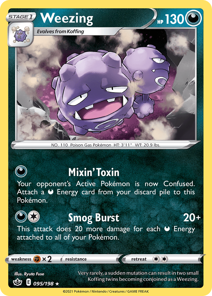 Weezing (Chilling Reign) - 95/198