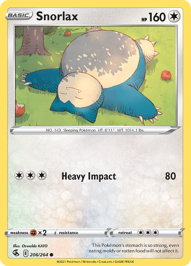 Snorlax (Fusion Strike) - 206/264