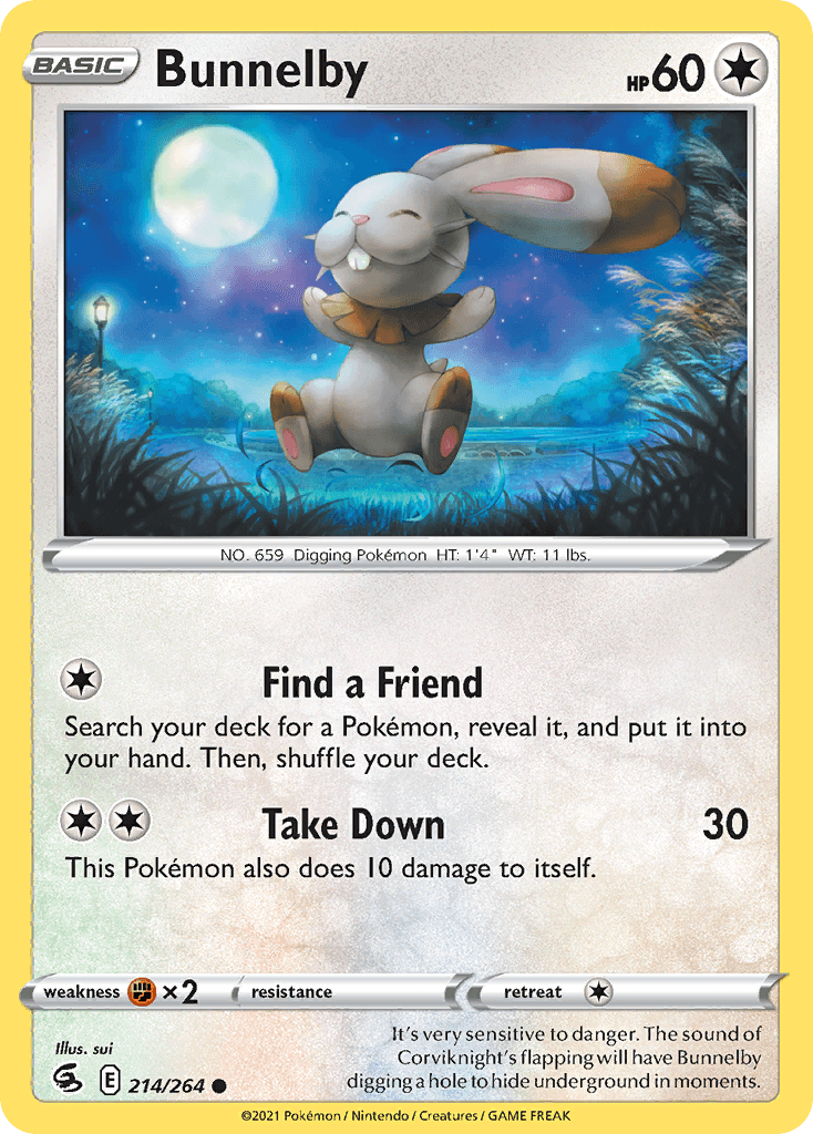 Bunnelby (Fusion Strike) - 214/264