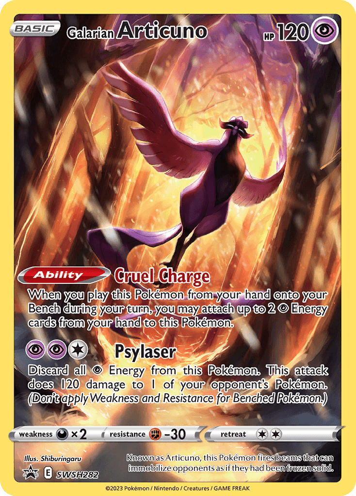 Galarian Articuno (SWSH Black Star Promos) - SWSH282/307