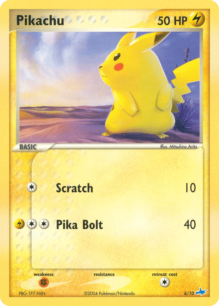 Pikachu (EX Trainer Kit Latios) - 6/10
