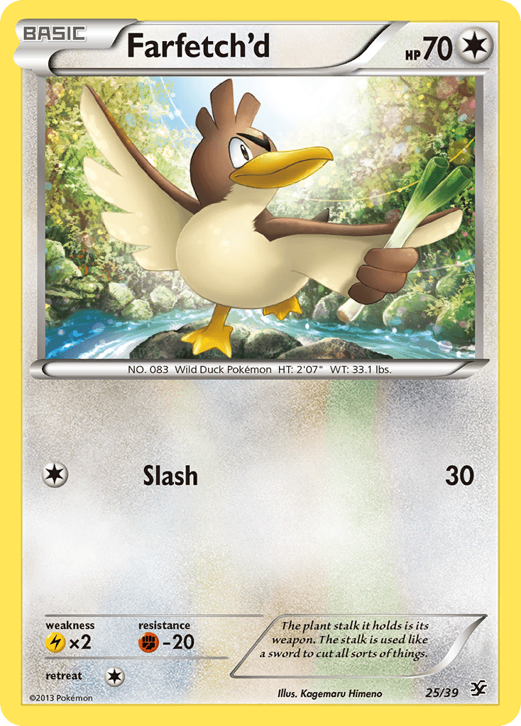 Farfetch'd (Kalos Starter Set) - 25/39