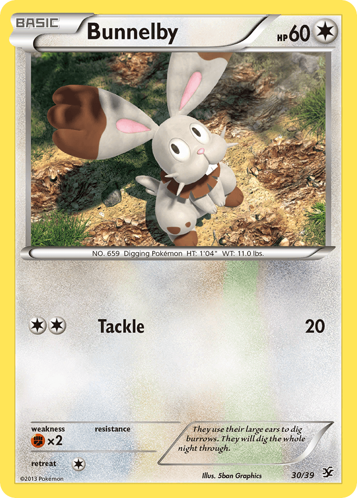 Bunnelby (Kalos Starter Set) - 30/39