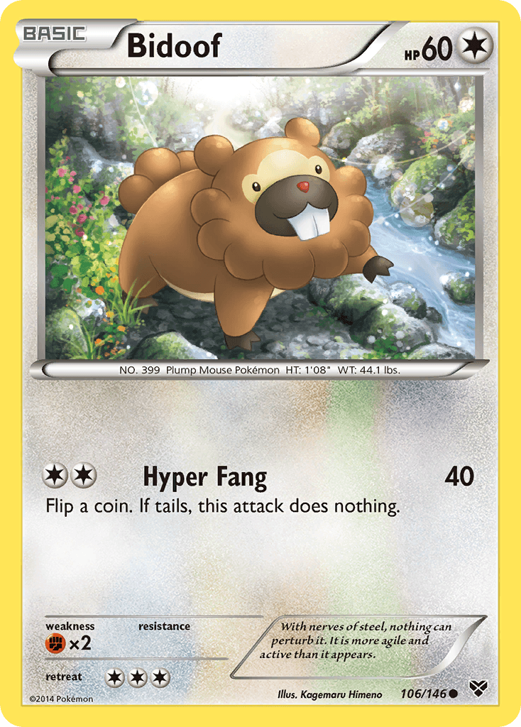 Bidoof (XY) - 106/146