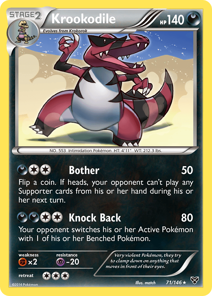 Krookodile (XY) - 71/146