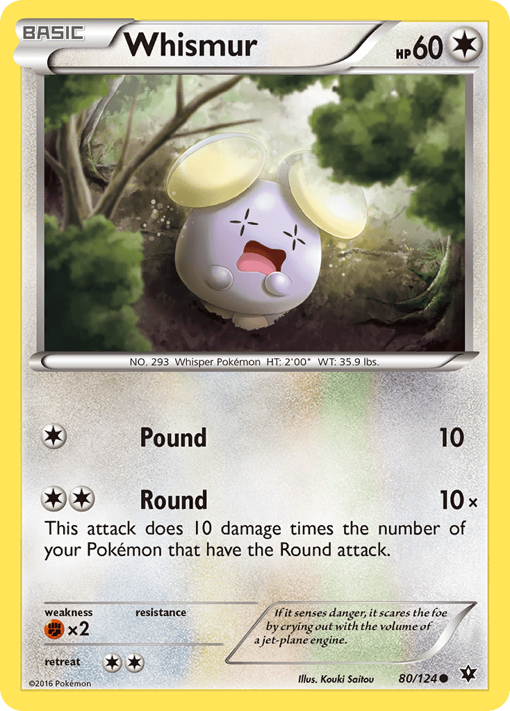 Whismur (Fates Collide) - 80/124