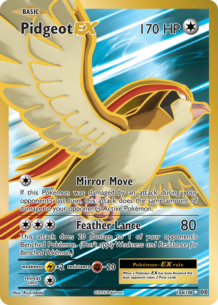 Pidgeot-EX (Evolutions) - 104/108