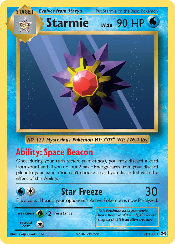 Starmie (Evolutions) - 31/108