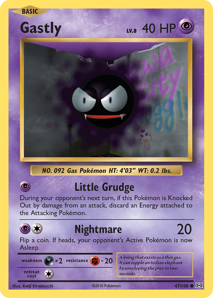 Gastly (Evolutions) - 47/108