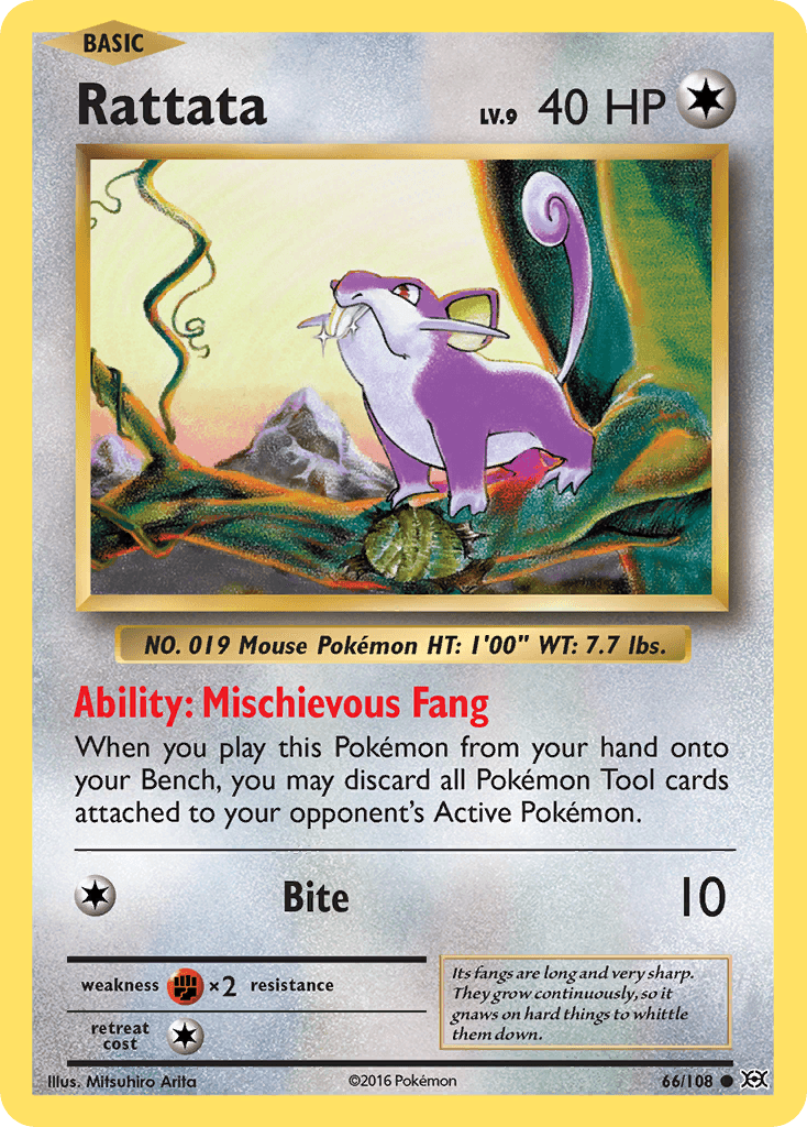 Rattata (Evolutions) - 66/108