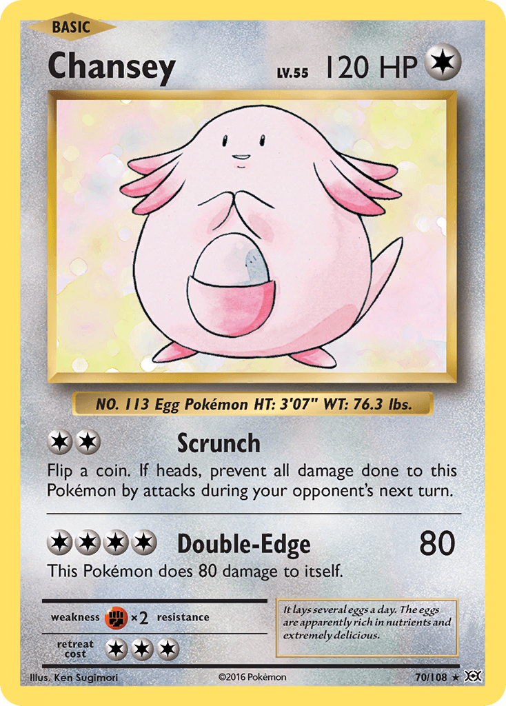 Chansey (Evolutions) - 70/108