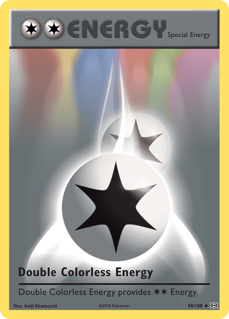 Double Colorless Energy (Evolutions) - 90/108