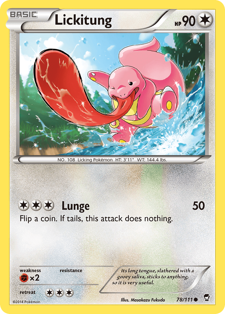 Lickitung (Furious Fists) - 78/111