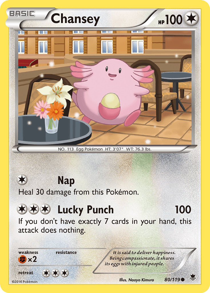 Chansey (Phantom Forces) - 80/119