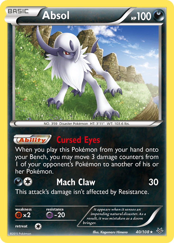 Absol (Roaring Skies) - 40/108