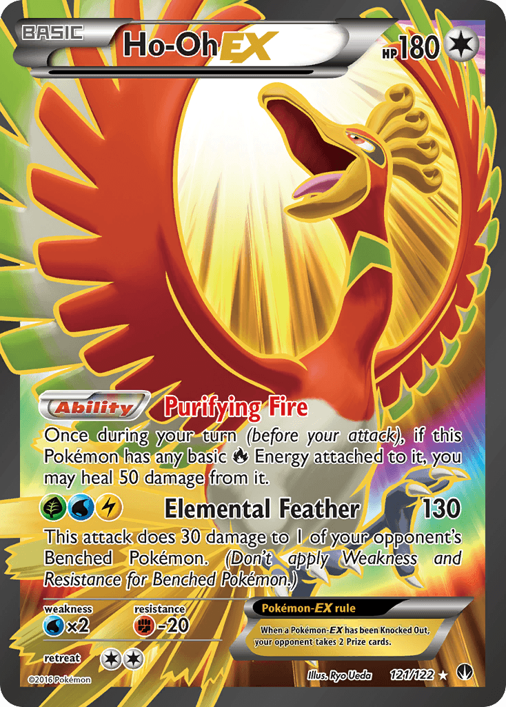 Ho-Oh-EX (BREAKpoint) - 121/122