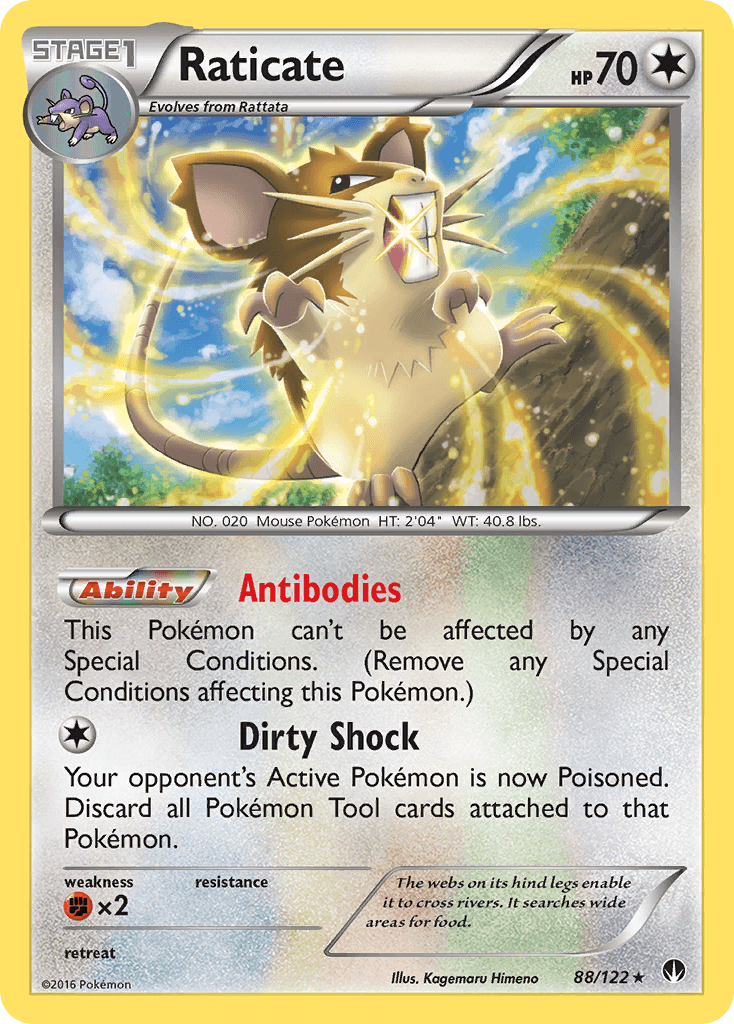 Raticate (BREAKpoint) - 88/122