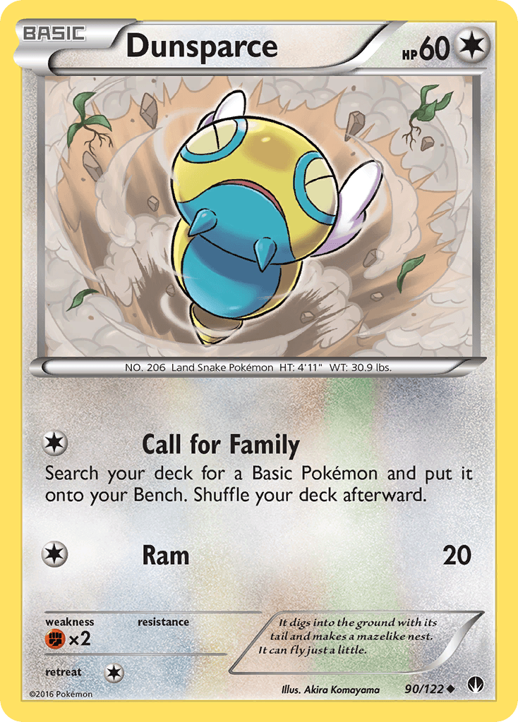 Dunsparce (BREAKpoint) - 90/122