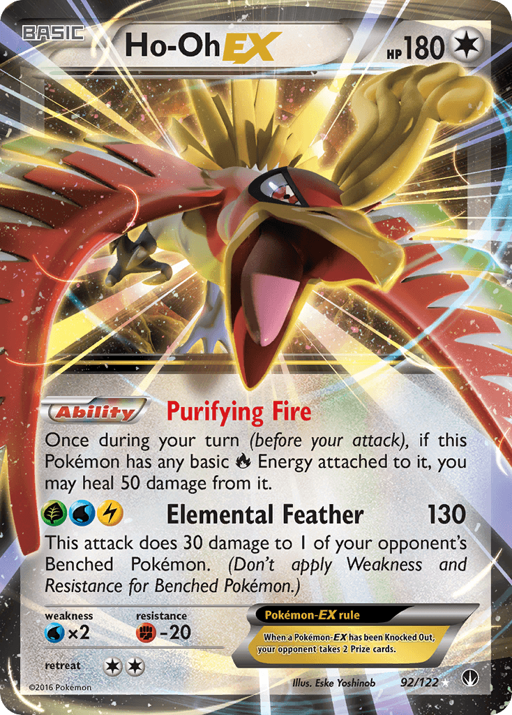 Ho-Oh-EX (BREAKpoint) - 92/122
