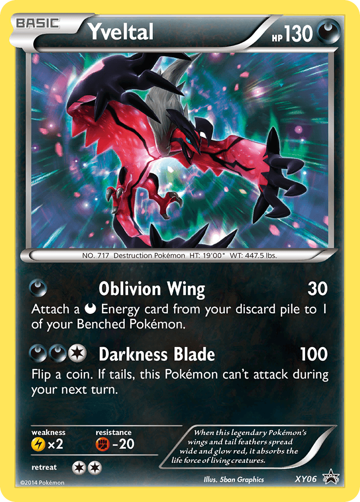 Yveltal (XY Black Star Promos) - XY06/211